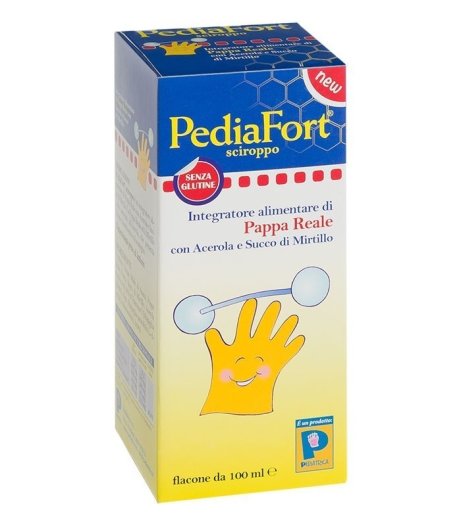 Pediatrica Pediafort Sciroppo 100 ml per Stanchezza Fisica e Mentale