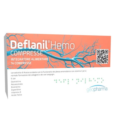 Deflanil Hemo 14 Compresse 