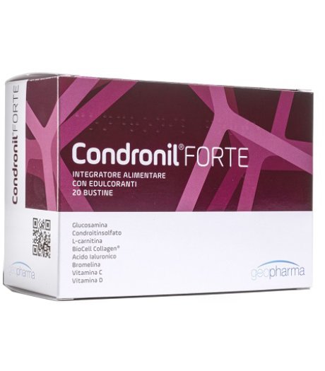 Condronil Forte Integratore Per Ossa Articolazioni E Muscoli 20 Bustine