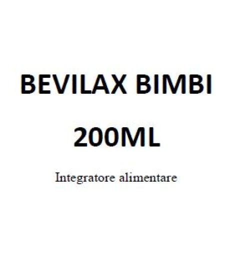 BEVILAX BIMBI 200ML