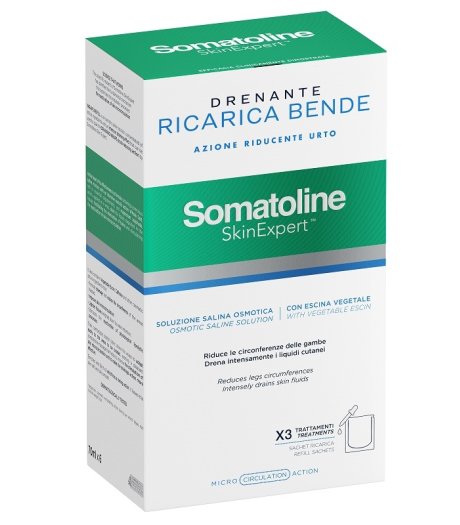 Somatoline Skin Expert Bende Snellenti Drenanti 1 Kit Ricarica