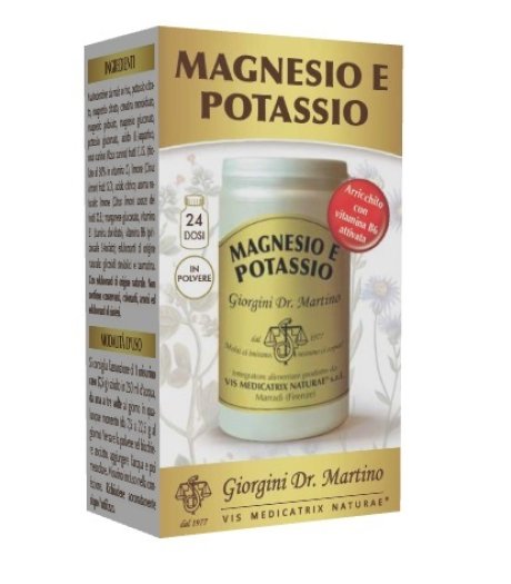 MAGNESIO E POTASSIO POLV 180G