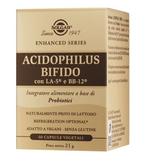 ACIDOPHILUS BIFIDO 60CPS SOLGAR