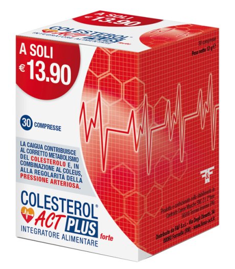 COLESTEROL ACT PLUS FORTE 30CPR