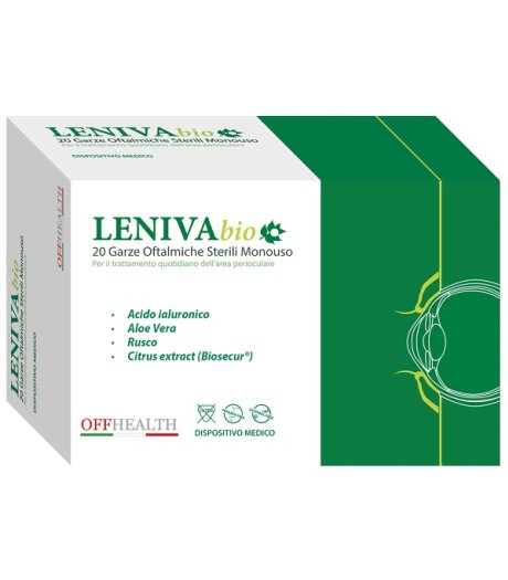 LENIVA BIO GARZE OFTALMICHE20P