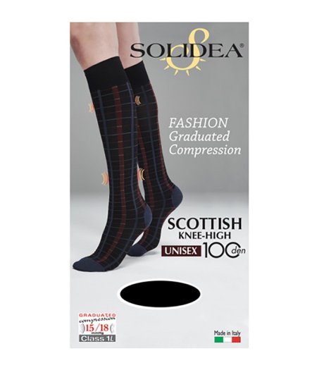 SCOTTIH KNEE-HIGH 100 Nero L