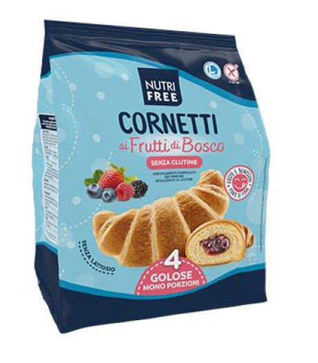 NUTRIFREE CORNETTI FRUT 4X60G