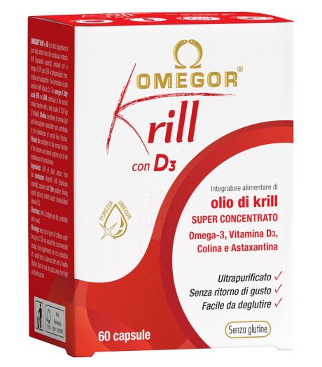 OMEGOR KRILL D3 60CPS