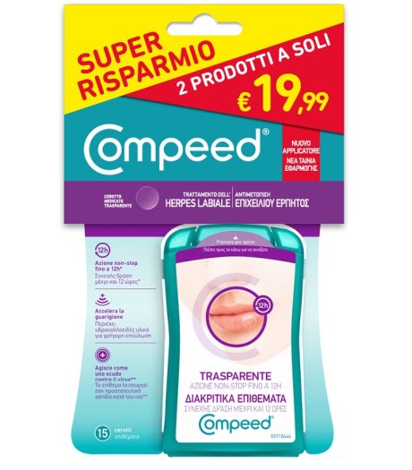 COMPEED HERPES LABIALE BIPACCO
