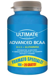 Ultimate BCAA Caplets Aminoacidi Ramificati 120 Compresse