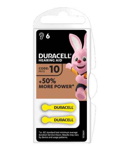 Duracell Easy Tab 10 Giallo