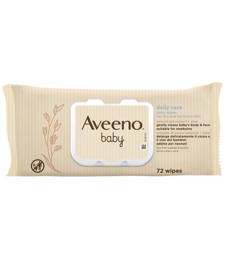 Aveeno Baby Salviettine 72pz