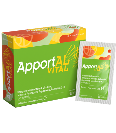 Apportal Vital Integratore Di Vitamine Minerali E Amminoacidi 14 Bustine 