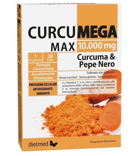 CURCUMEGA MAX 10000MG 30CPS