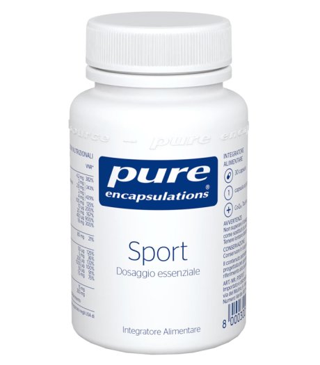 PURE ENCAPSUL SPORT 30CPS