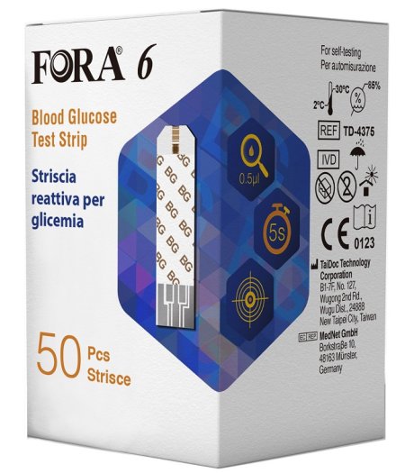 FORA6 STRISCE GLICEMIA 50PZ