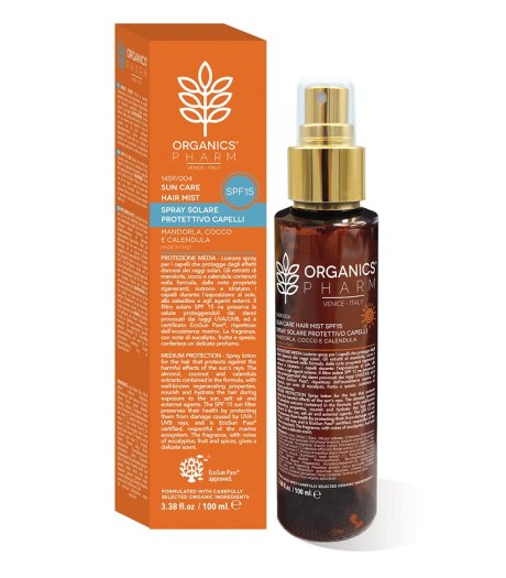ORG PH SUN CARE HAIR MIST100ML