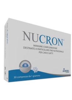 Nucron 30 Compresse - Mangime Complementare Per Cani e Gatti Utile Per La Funzione Intestinale