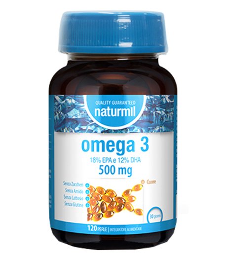 NATURMIL OMEGA 3 500MG 120PRL