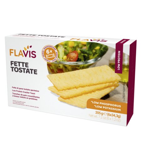 Flavis Fette Tostate 205g