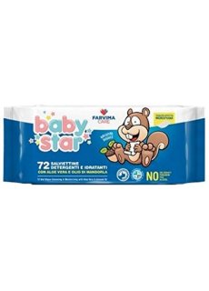 Babystar Salv Bebe' Popup 72pz
