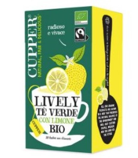 CUPPER TE' VERDE LIMONE BIO