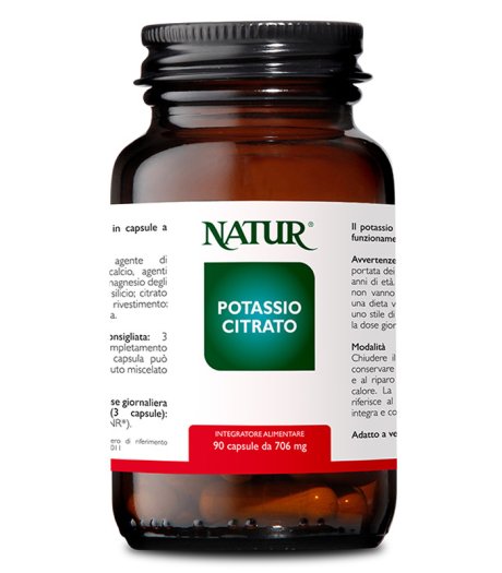 POTASSIO Citrato 90 Cps NATUR