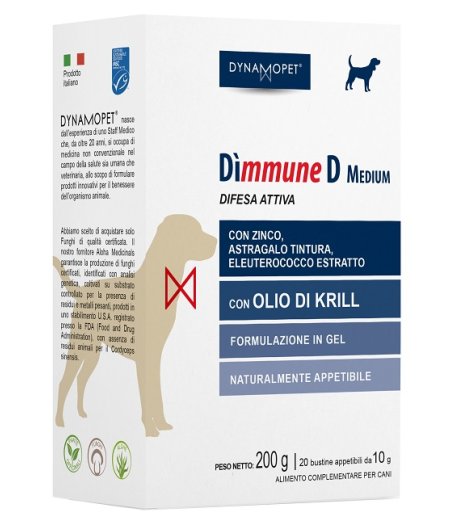 DIMMUNE D MEDIUM Cani 20Bust.