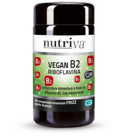 NUTRIVA VEGAN B2 FIZZ 30CPR