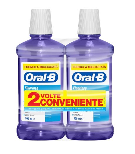 Oralb Fluorinse Collut 2x500ml