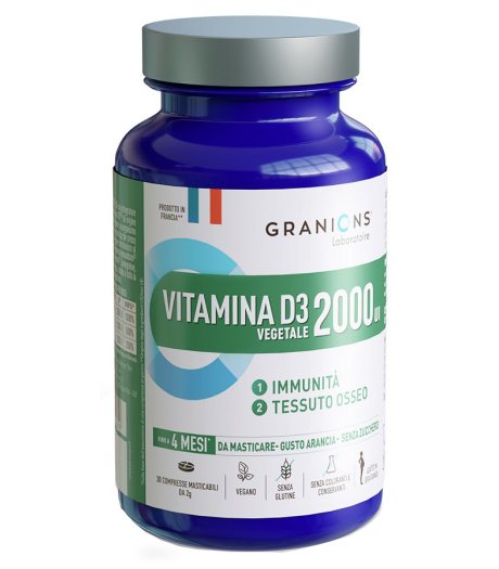 GRANIONS Vit.D3 Veg.30Cpr