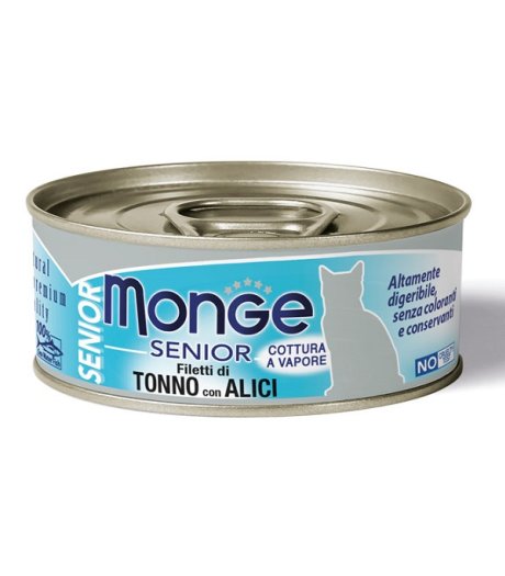 MONGE CAT SENIOR TONNO/ACCIUGH