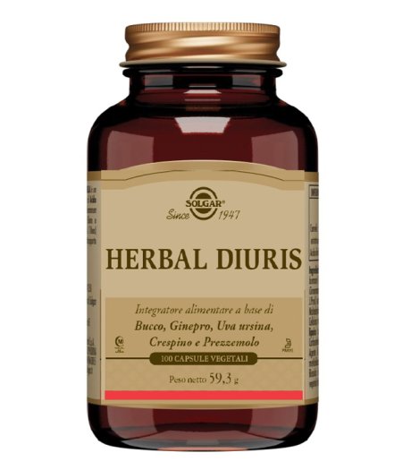 HERBAL DIURIS 100CPS VEG