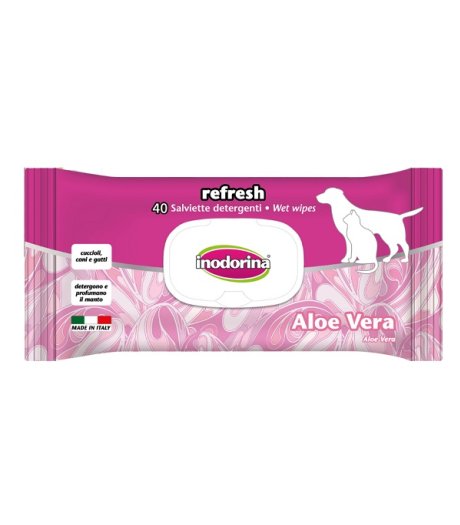 SALVIETTE ALOE VERA INODORINA