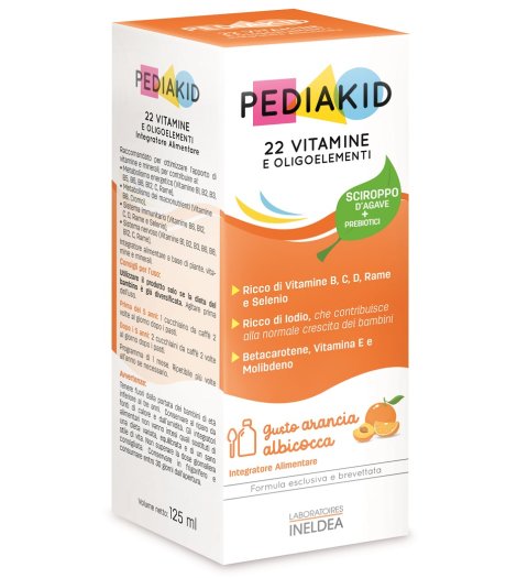 PEDIAKID 22 VITAMINE/OLIGOELEM