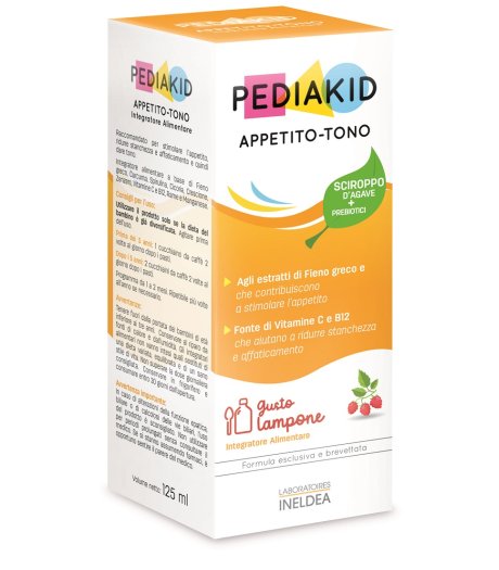 PEDIAKID Appet/Tono Scir.125ml