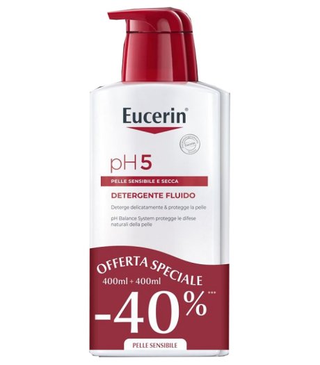 Eucerin Bipacco PH5 Fluido Detergente 