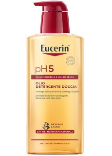 Eucerin pH5 Olio Detergente Doccia  400 ml - Detergente per Pelle Secca