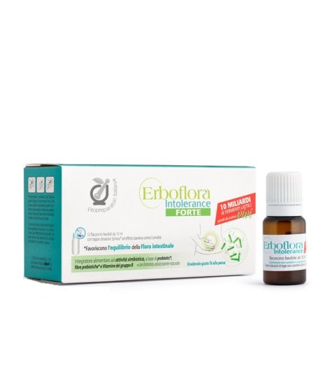 Fitopreparatori Italiani Erboflora Intolerance Forte 12 Flaconcini