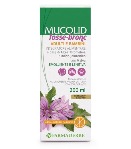 MUCOLID TOSSE BRONC 200ML ARA