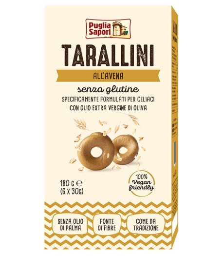 PUGLIA SAP.Tarallini Avena180g