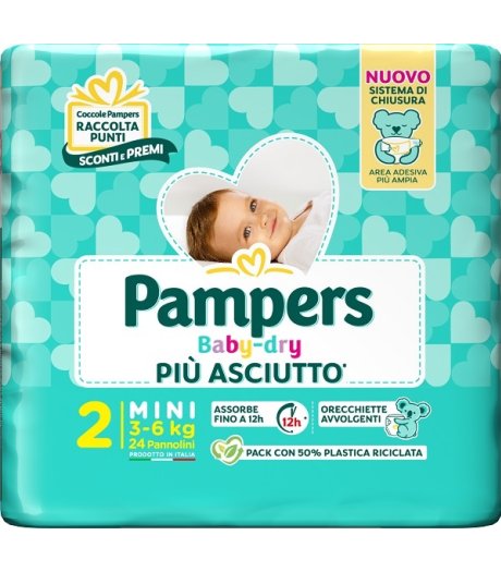 PAMPERS BD DOWNCOUNT MINI 24PZ