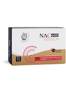 Fitopreparatori Italiani Nac 600 (N-acetilcisteina) Premium 10 Stick