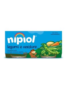 OMO NIPIOL Legumi&Verd.2x80g