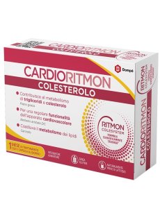 Cardioritmon Colesterolo 30 capsule - Integratore per il Metabolismo Di Colesterolo e Trigliceridi