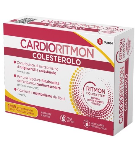 Cardioritmon Colesterolo 30 Capsule 