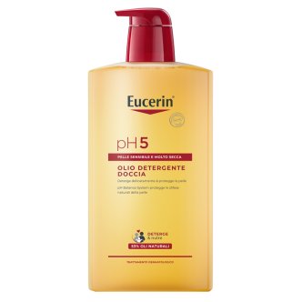 Eucerin pH5 Olio Detergente Doccia 1000 ml - Detergente Idratante