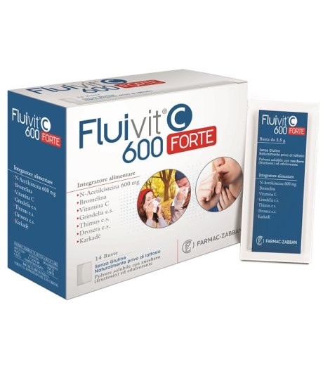 FLUIVIT C 600 FORTE 14BUST