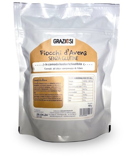 GRAZIOSI Fiocchi Avena 400g