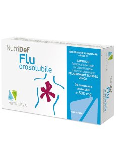 Flu Orosolubile 20 Compresse - Antivirale ad Azione Espettorante